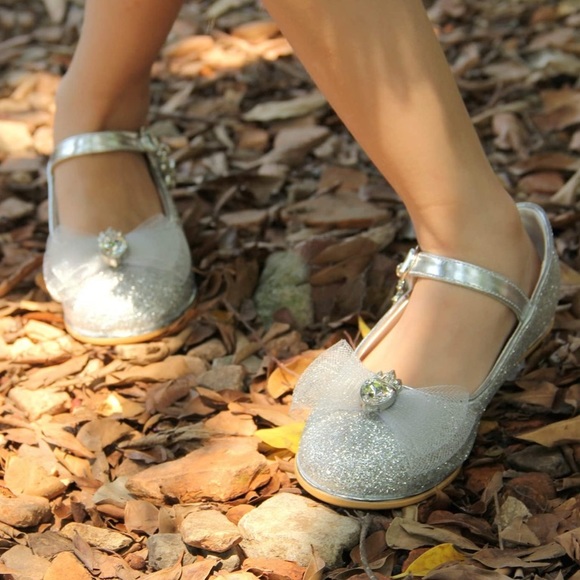 Other - Girls Heel light up Dress Shoes Princess Wedding Party Sparkle Shoes for Kids